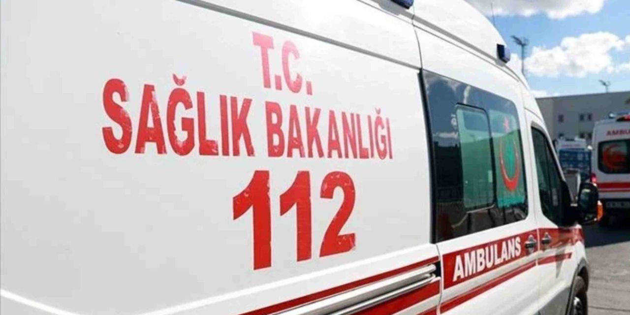 Ambulans Götürüldü Yaralı Kadın