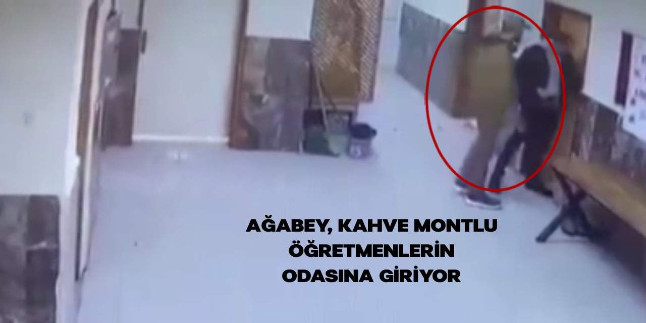 Ağabey Öğretmenlerin Odasına Giriyor