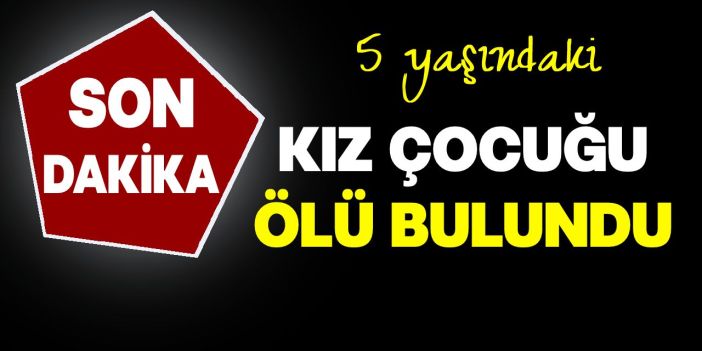 Bartın'da Dereye Düşen 5 Yaşındaki Kız Çocuğu Hayatını Kaybetti