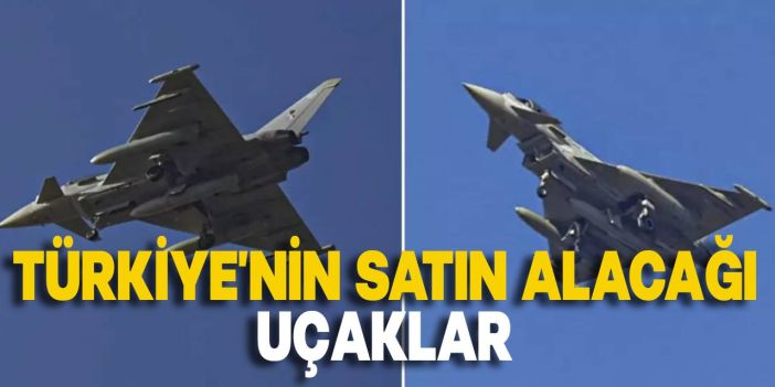 Türkiye'nin Satın Alacağı Eurofighter Savaş Uçakları Ankara'ya Geldi