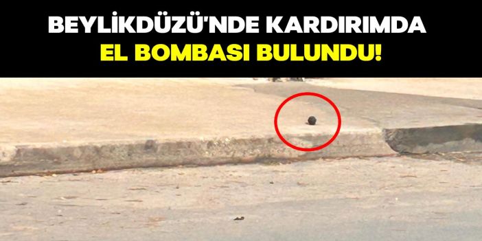 Beylikdüzü'nde Kaldırımda El Bombası Paniği