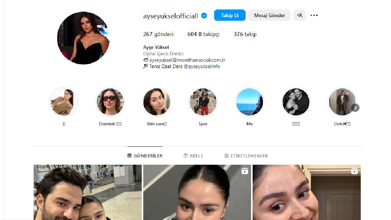 Ayşe Yüksel İnstagram