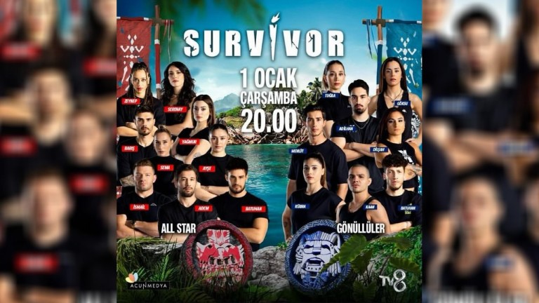 Survivor 2025 All Star ve Gönüllüler Kadrosu Açıklandı! İşte Tüm Yarışmacılar