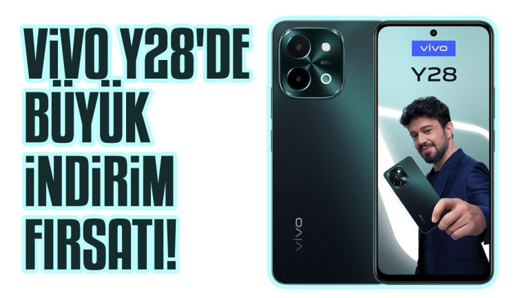 Vivo Y28'de Büyük İndirim: 50 MP Kamera, 256 GB Depolama ve 8 GB RAM! [Ocak 2025]