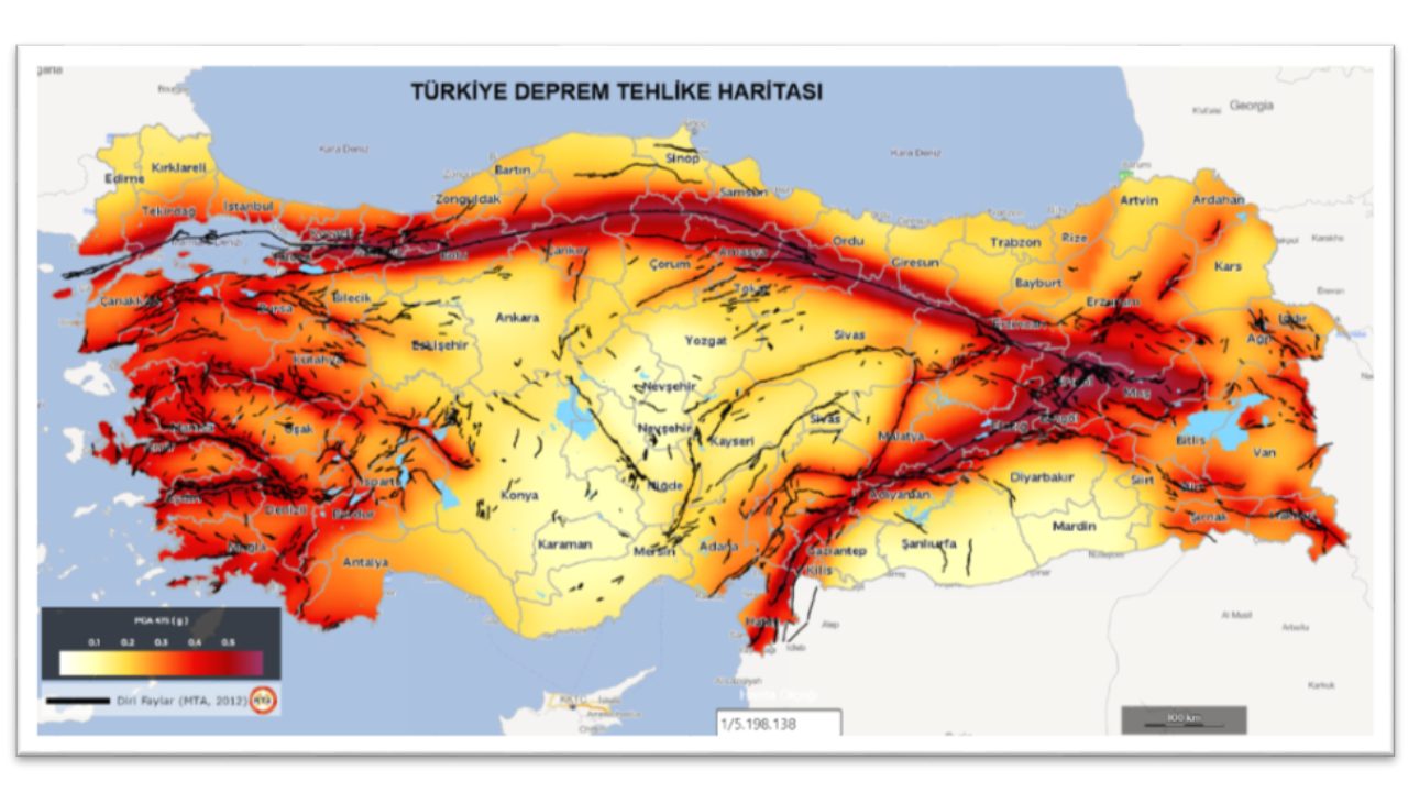 Deprem Riski Olan İller