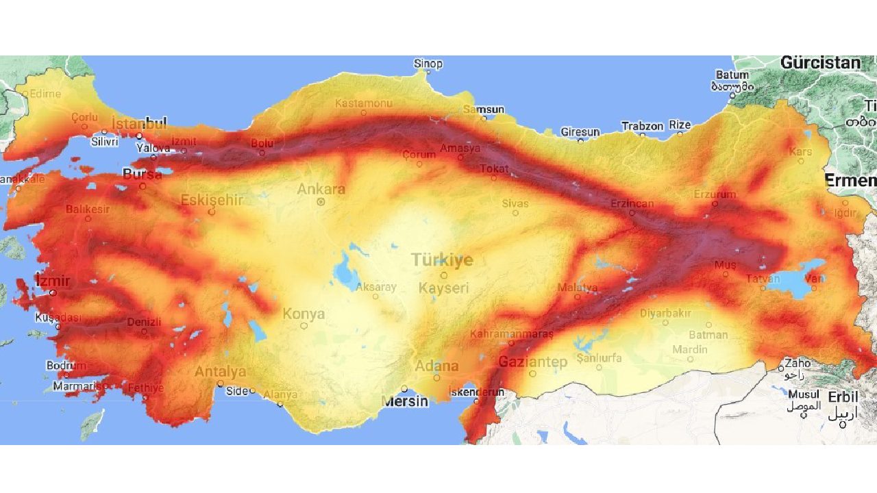 Deprem Riski Olan İller