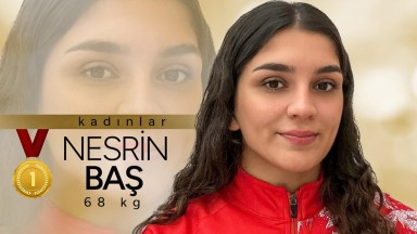 Nesrin Baş'tan Altın Madalya: U23 Avrupa Güreş Şampiyonası'nda Zafer